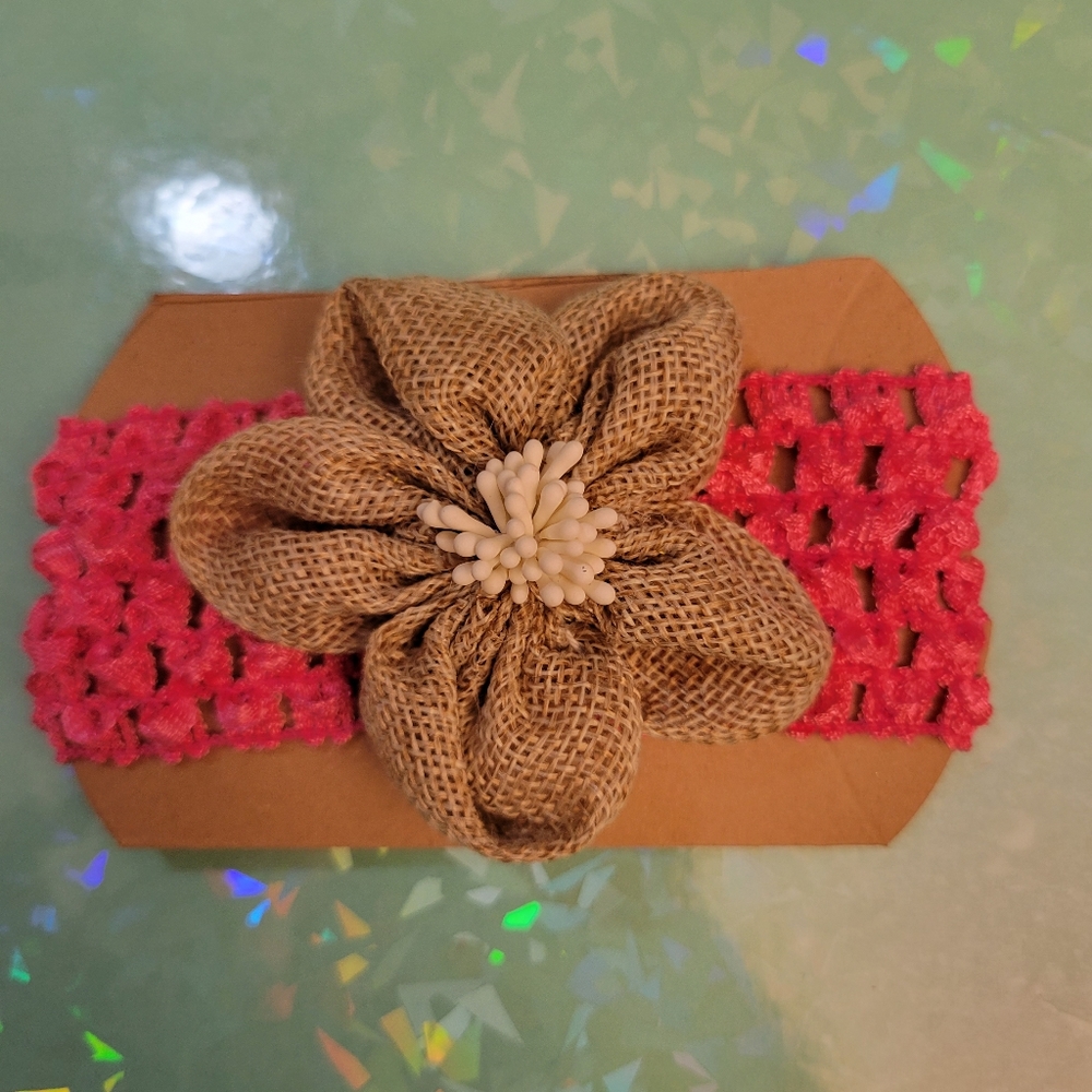 Infant hair wrap bow